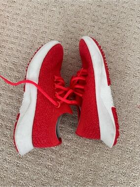 Allbirds Tree Dasher 2 Running Shoes In Bloom Red woman’s  Size 6.5